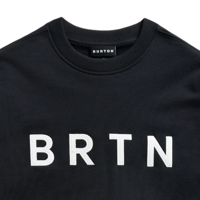 BURTON BRTN Crewneck Sweatshirt - True Black