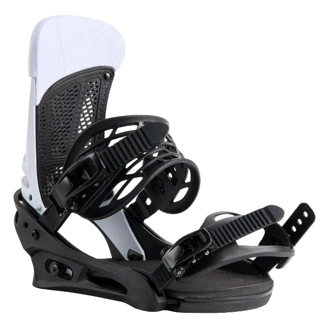 BURTON Malavita Re:Flex snowboard bindings - Mens - Black/White