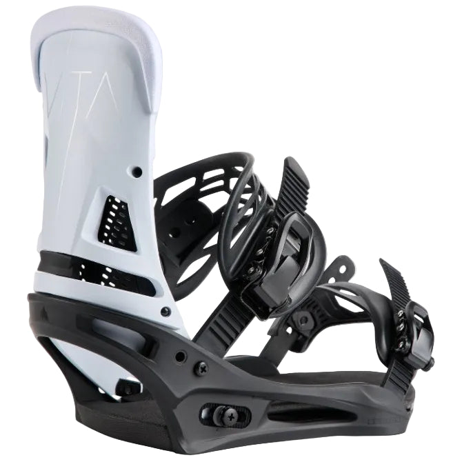 BURTON Malavita Re:Flex snowboard bindings - Mens - Black/White