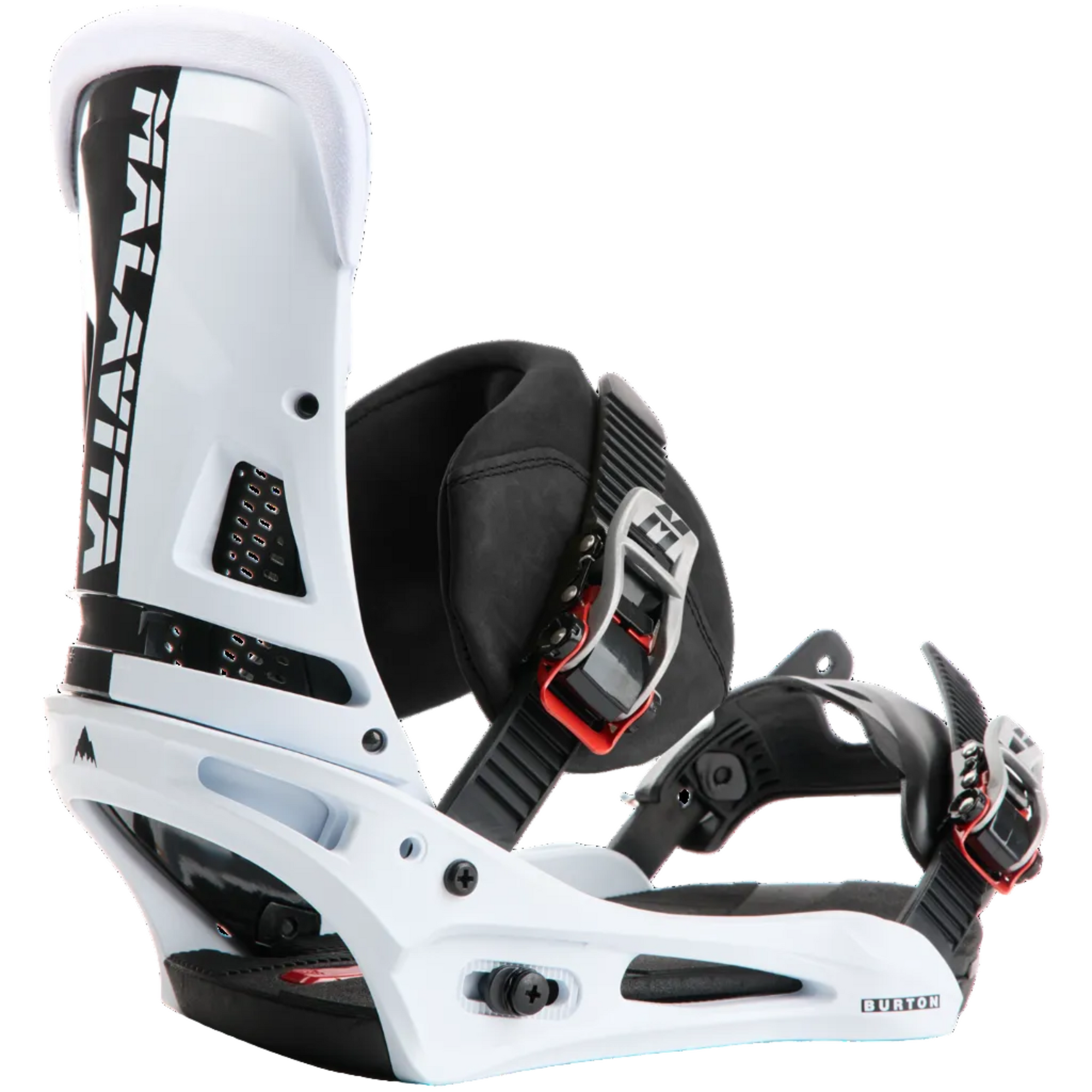 BURTON Malavita X Re:Flex snowboard bindings - Mens - Black/White