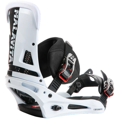 BURTON Malavita X Re:Flex snowboard bindings - Mens - Black/White