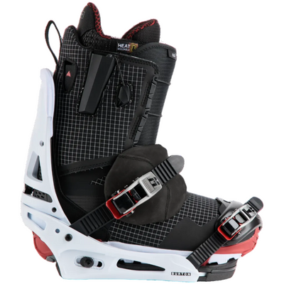 BURTON Malavita X Re:Flex snowboard bindings - Mens - Black/White