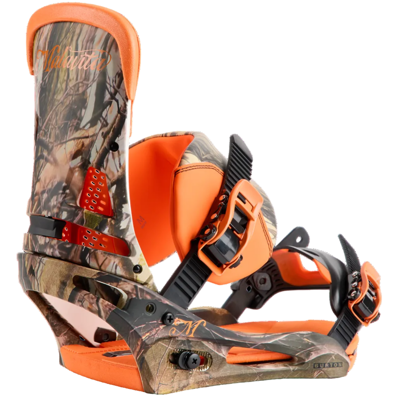 BURTON Malavita X Re:Flex snowboard bindings - Mens - Camo