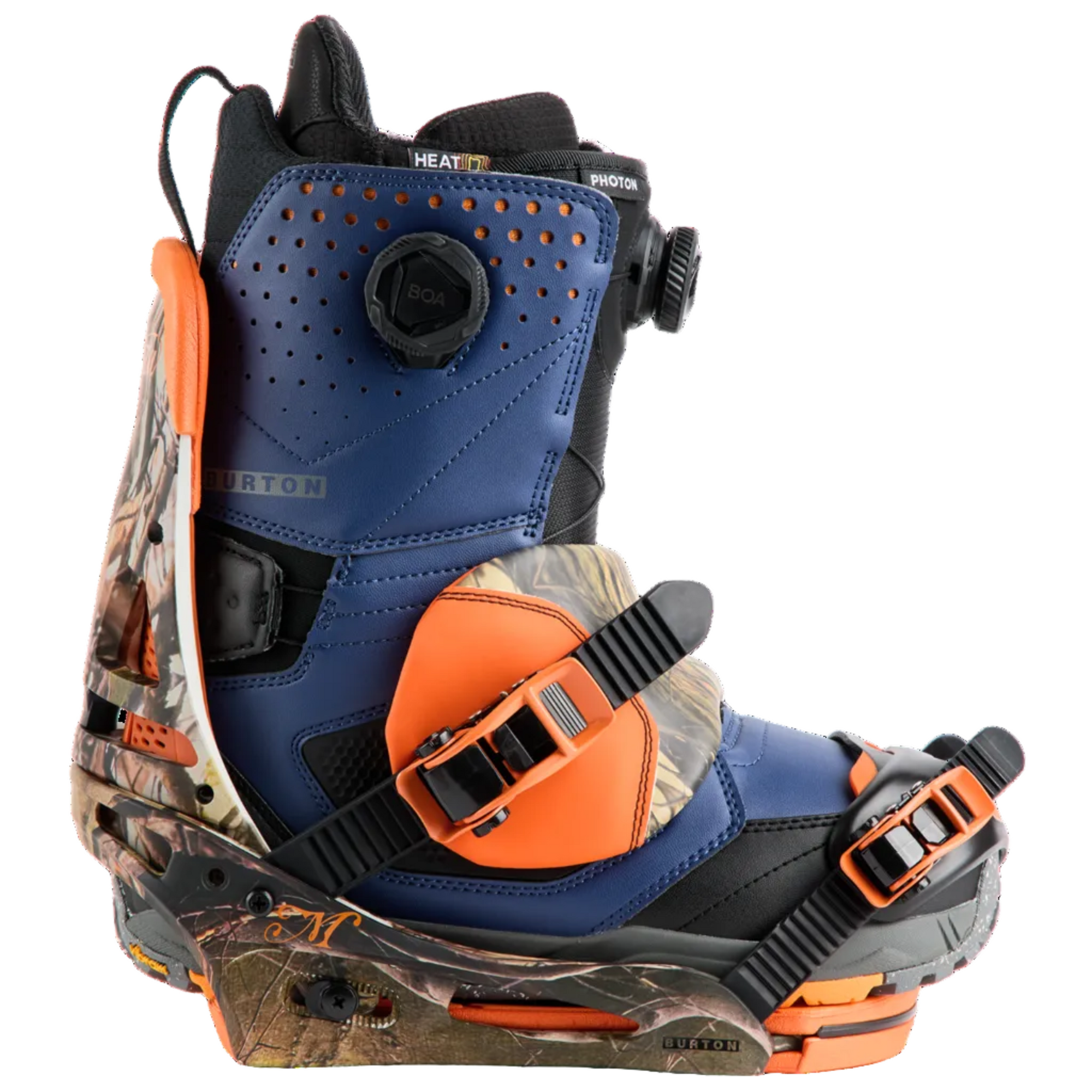 BURTON Malavita X Re:Flex snowboard bindings - Mens - Camo