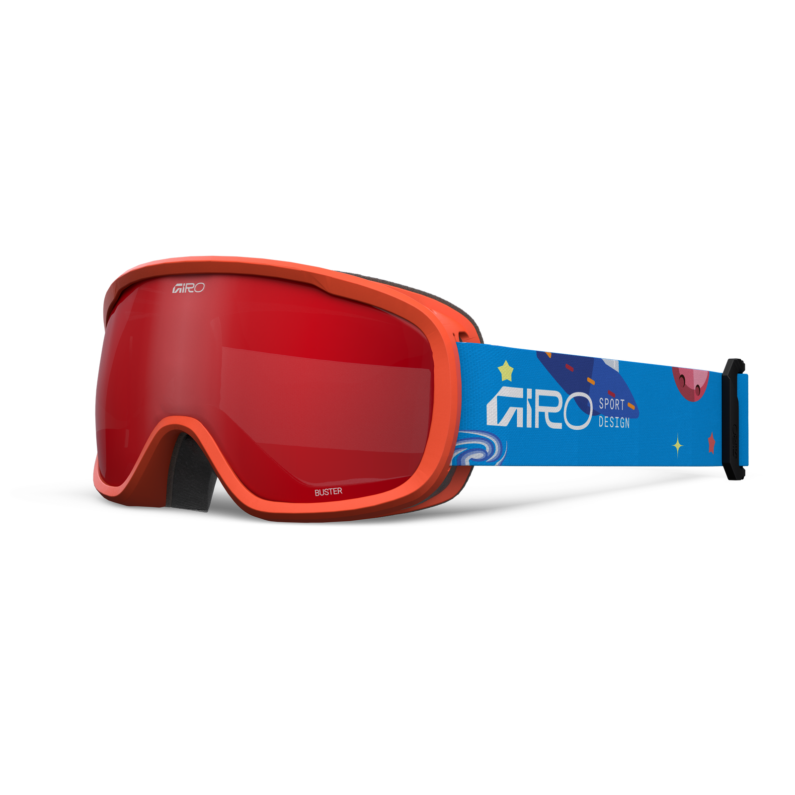 Giro Buster Kids Goggle - Rocket Blue/Amber Scarlett