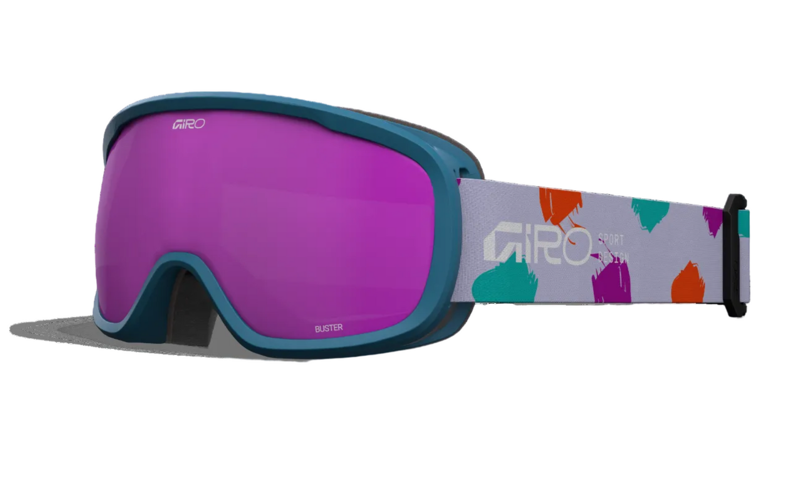 Giro Buster Kids Goggle - Painted Teal/Amber Pink