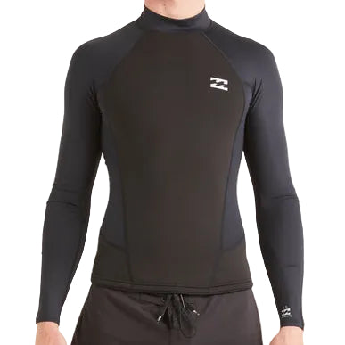 Billabong Absolute Poly Lite Jacket Wetsuit Top Mens - Black