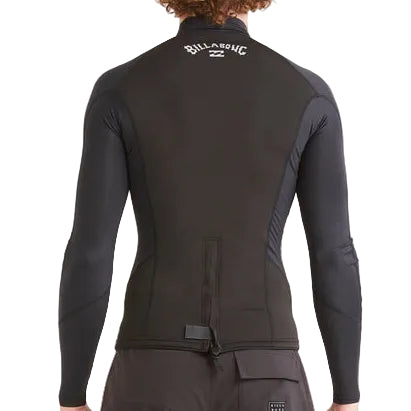 Billabong Absolute Poly Lite Jacket Wetsuit Top Mens - Black
