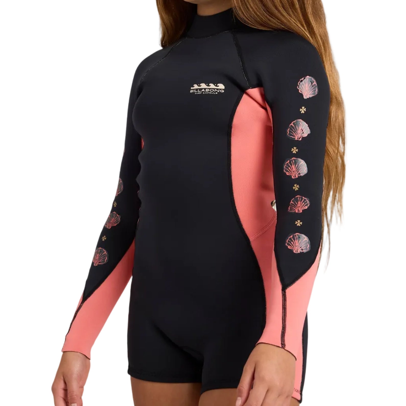 Billabong Teen Spring Fever Long Sleeve Springsuit - Watermelon