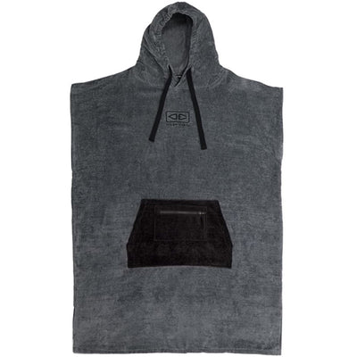 Ocean & Earth Day Break Poncho - Charcoal