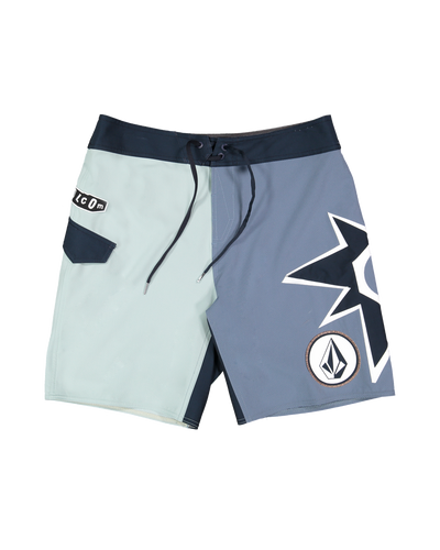 Volcom ST4R G4zer Mod Youth Boardshort - Washed Blue