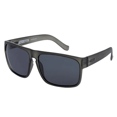 CARVE Vendetta Sunglass - Matte Translucent Gray  w/ Gray Lens Polarized
