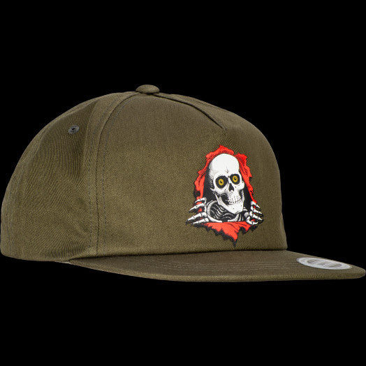 POWELL PERALTA Ripper snapback hat - Military Green