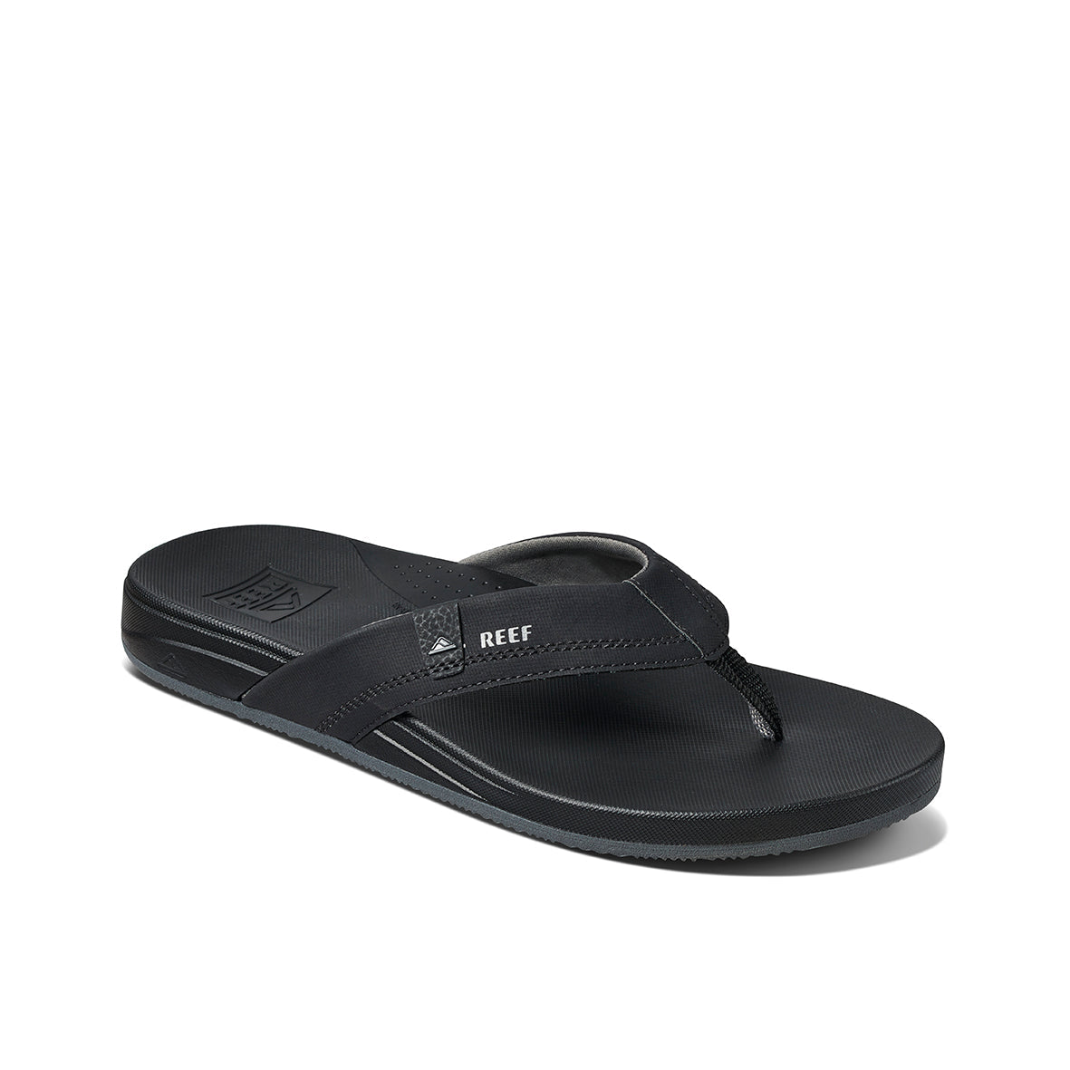 Reef Cushion Spring Sandal - Black Grey