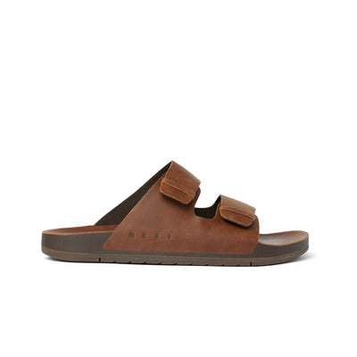REEF Ojai Two Bar sandals - Mens - Dark Brown