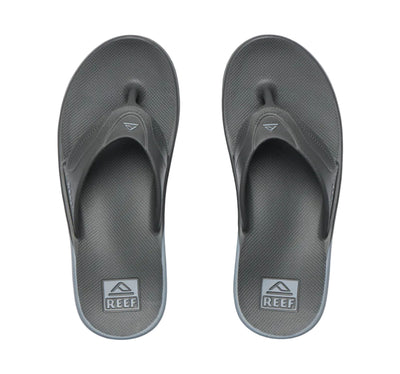 REEF Fanning H20 Thong - Mens - Black/Silver