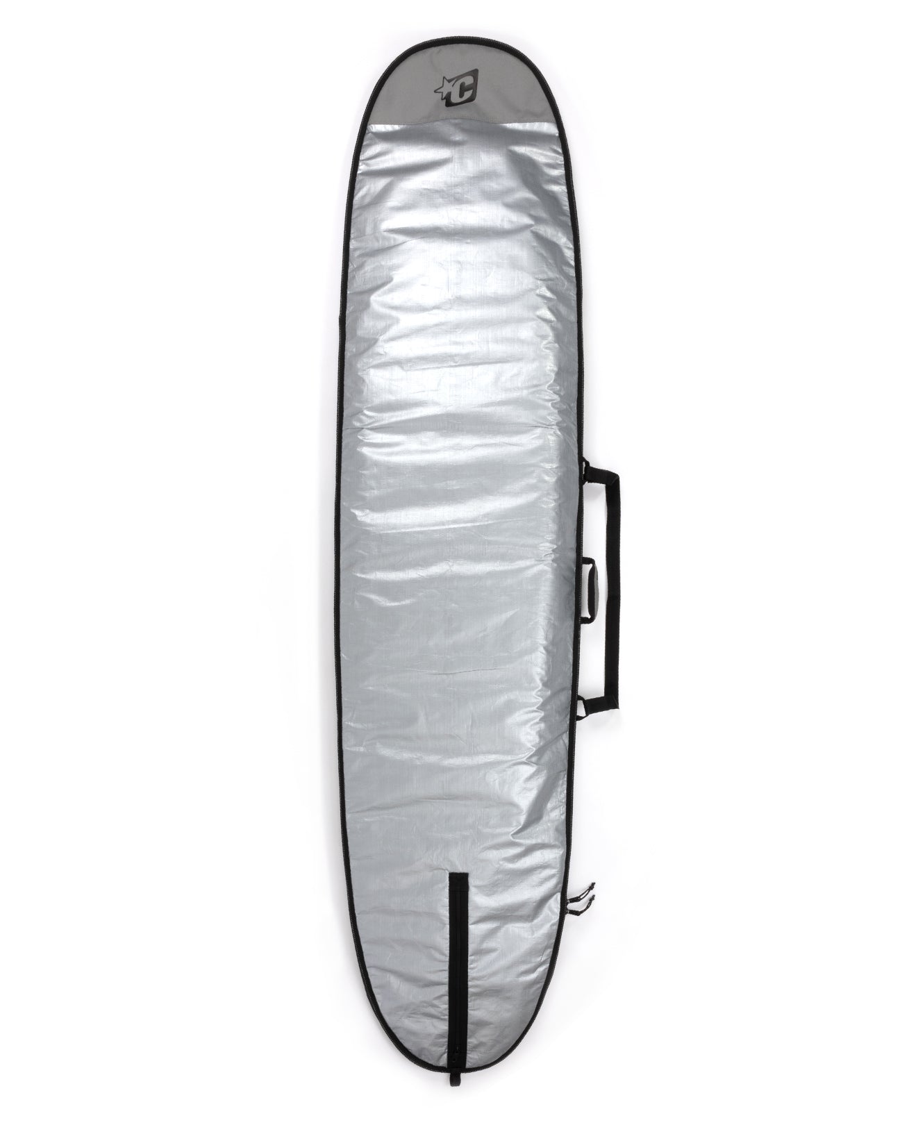 Creatures Longboard Icon 7ft 6 with fin slot - Silver Black