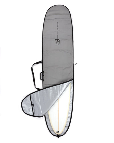 Creatures Longboard Icon 7ft 6 with fin slot - Silver Black