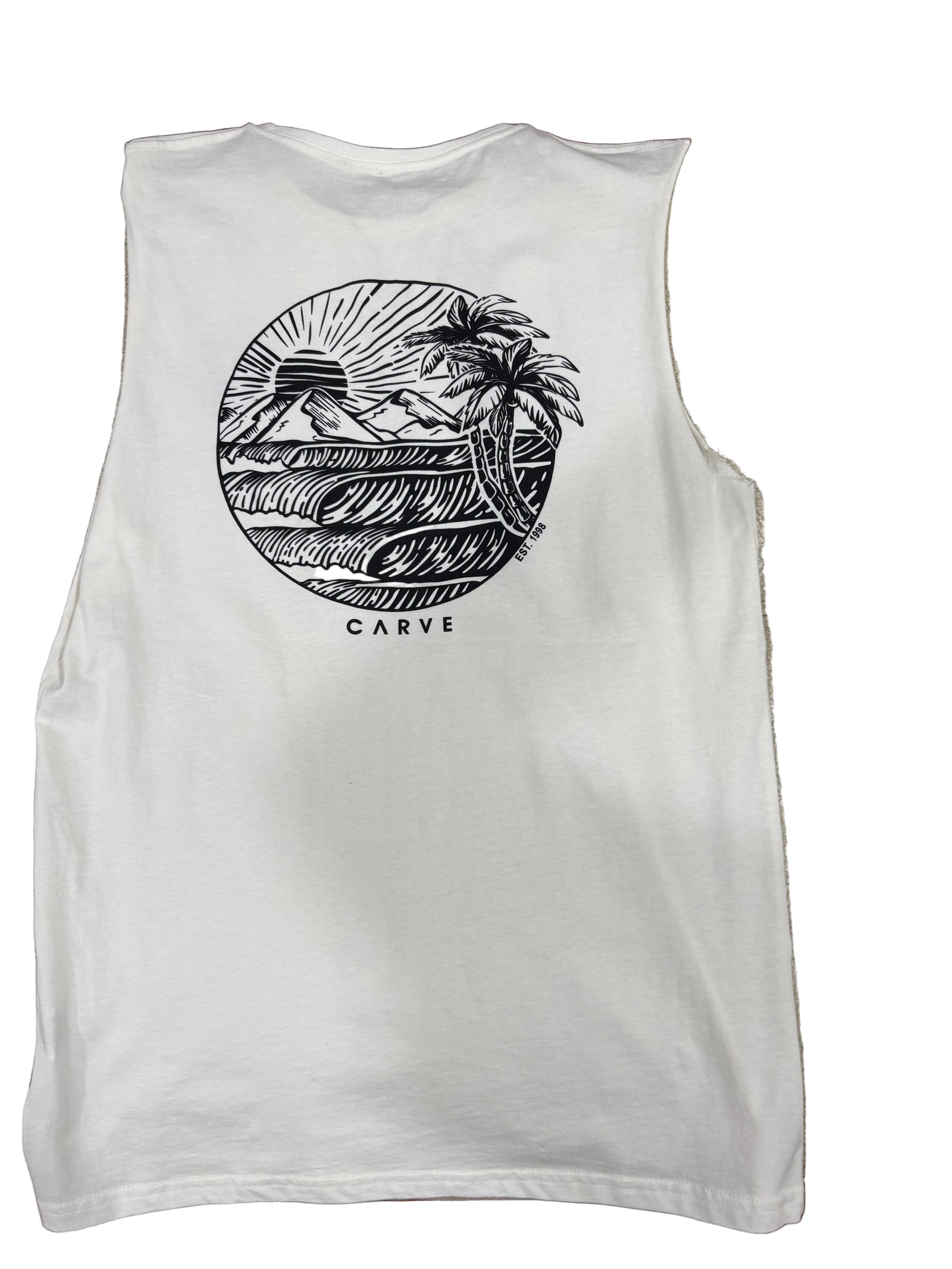 CARVE Eventide Sleeveless Muscle Top - Mens - Butter