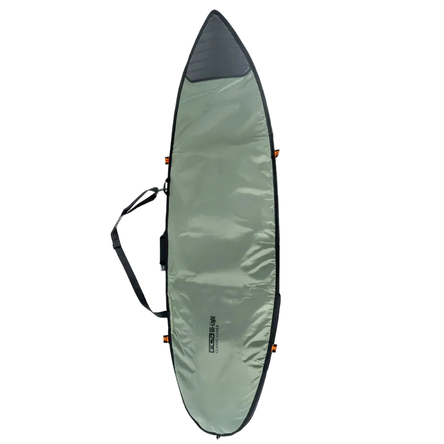 FCS Classic Cover Shortboard 6ft 7 Surf Bag - Alpine