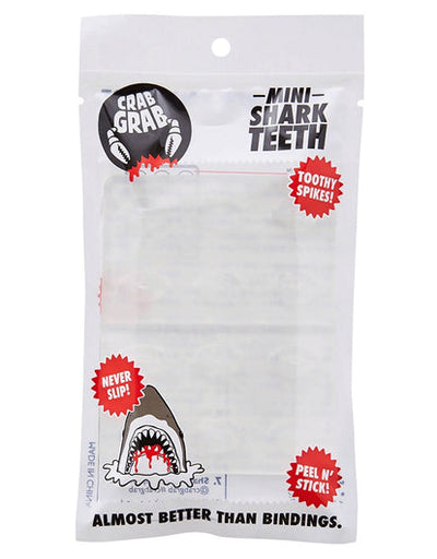 CRAB GRAB Mini Shark Teeth - Clear
