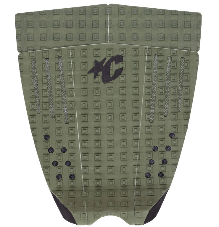 Creatures Ethan Ewing - Lite Pin Tail Ecopure surfboard tail traction pad - Dark Army Black