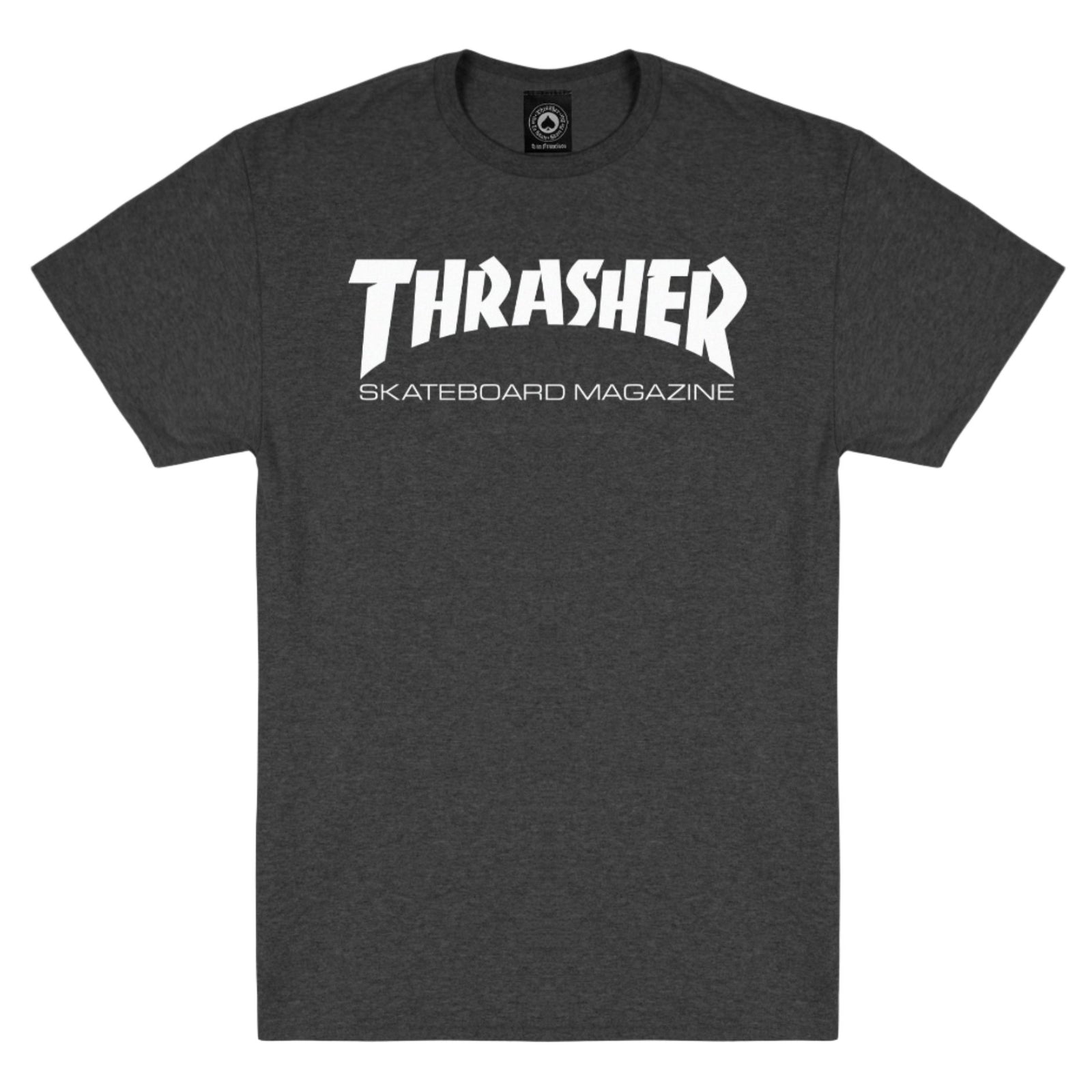 Thrasher Skate Mag Tee - Dark Heather