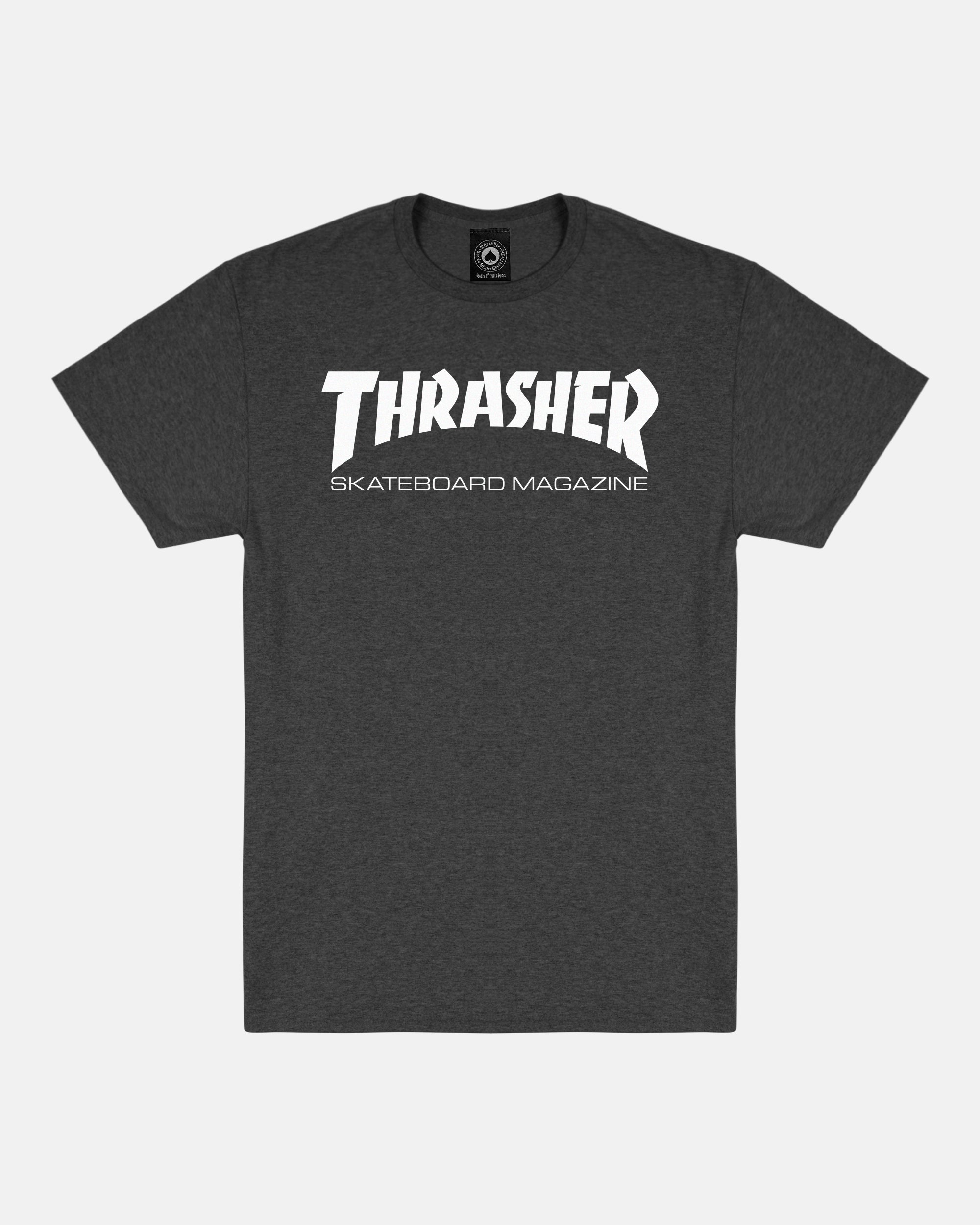 Thrasher Skate Mag Tee - Dark Heather