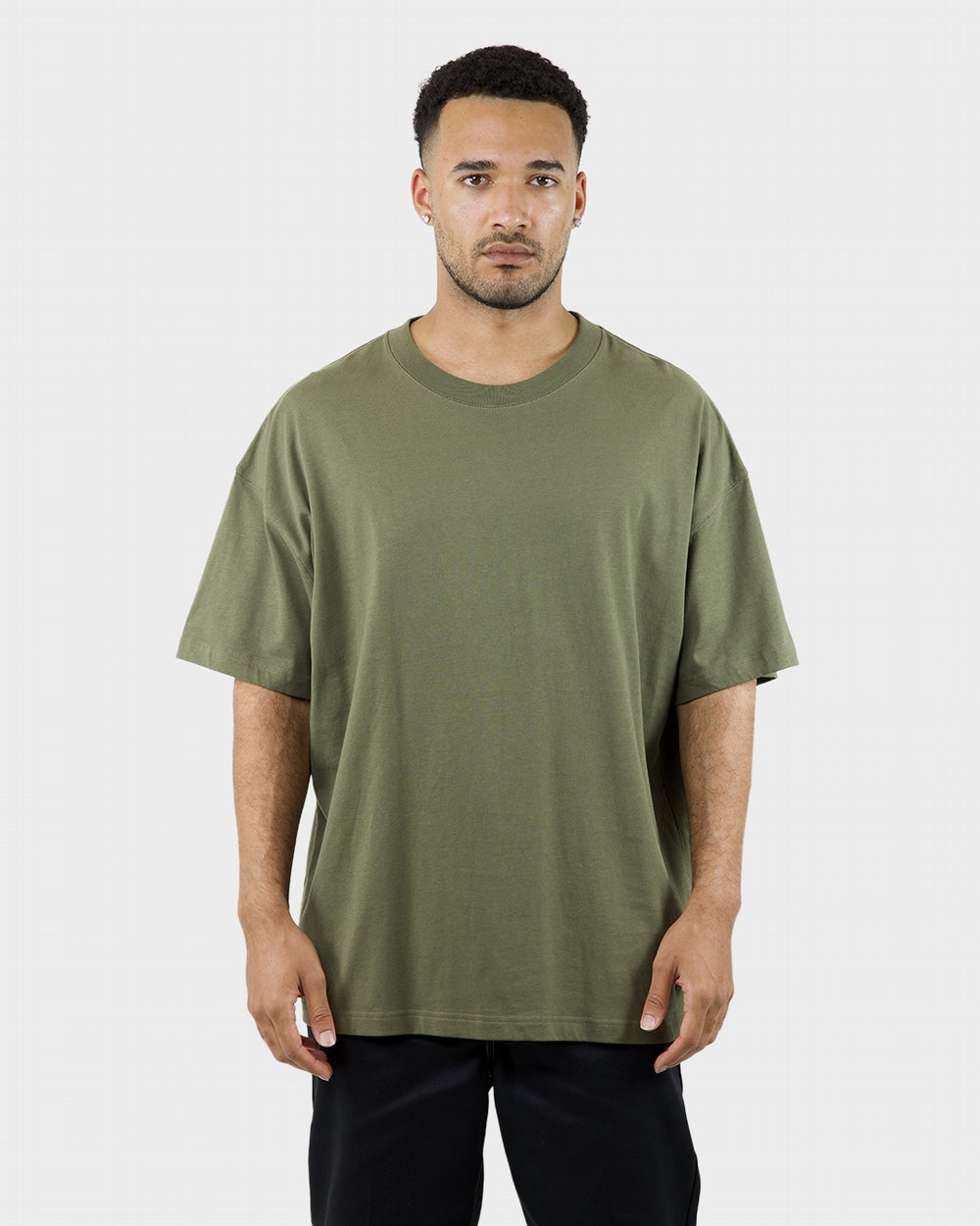 Dickies 330 oversized box fit Tee Mens - washed dark khaki