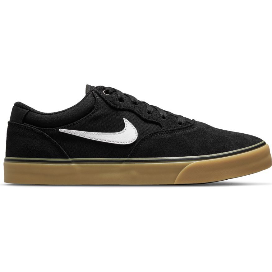 Nike SB Chron 2 shoes - Black/White/Gum