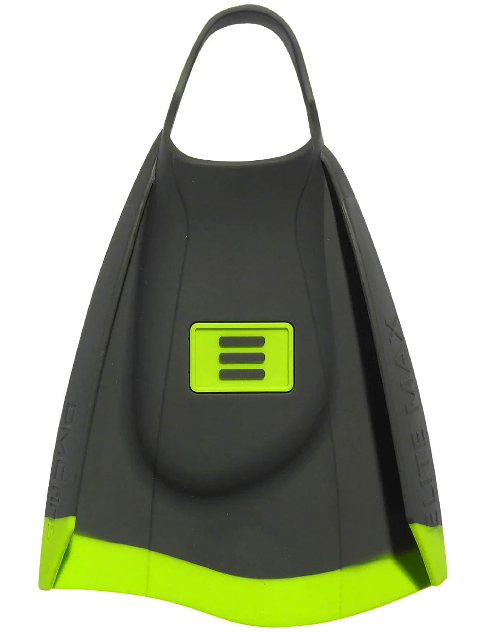 DMC Elite Max Training Fins S - Charcoal/Fluro
