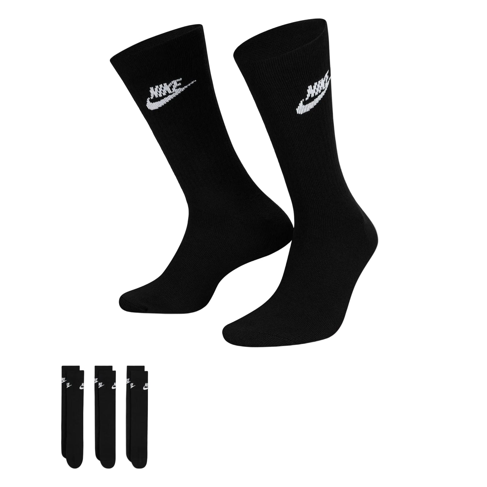 Nike Everyday Essential Crew cut Sock - Black