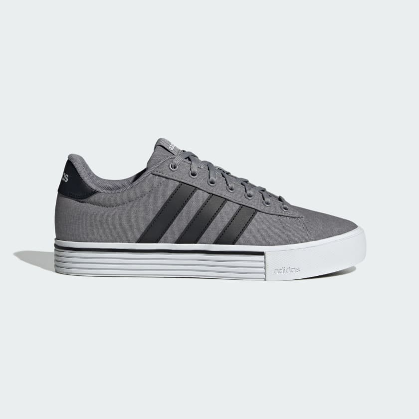 Adidas Daily 4.0 Shoes - Mens Grey /Black/White