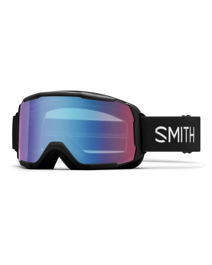 SMITH Daredevil Youth goggles - Shiny Black w/ Blue Sensor