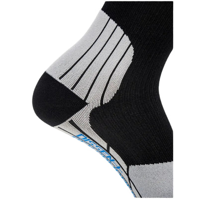 DISSENT Ski GFX Compression Hybrid Padded sock - Unisex - Black