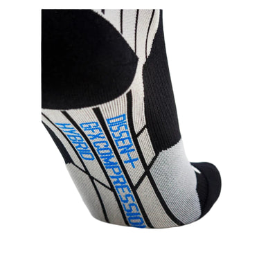 DISSENT Ski GFX Compression Hybrid Padded sock - Unisex - Black