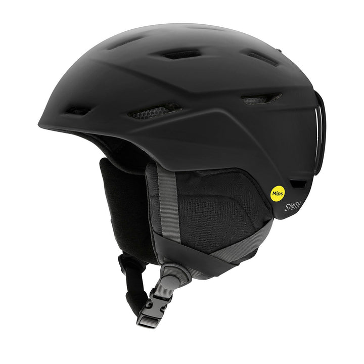 SMITH Mission MIPS Round Contour Fit Helmet - Matte Black