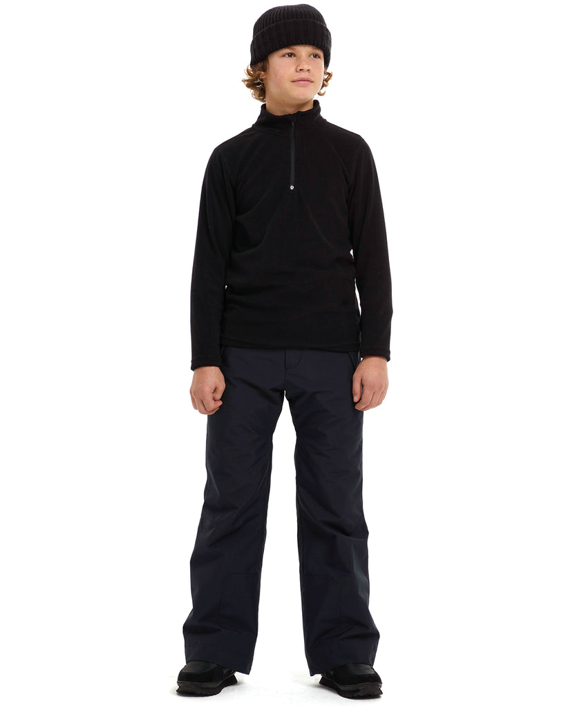 Elude Microfleece 1/4 Zip Boys - Black