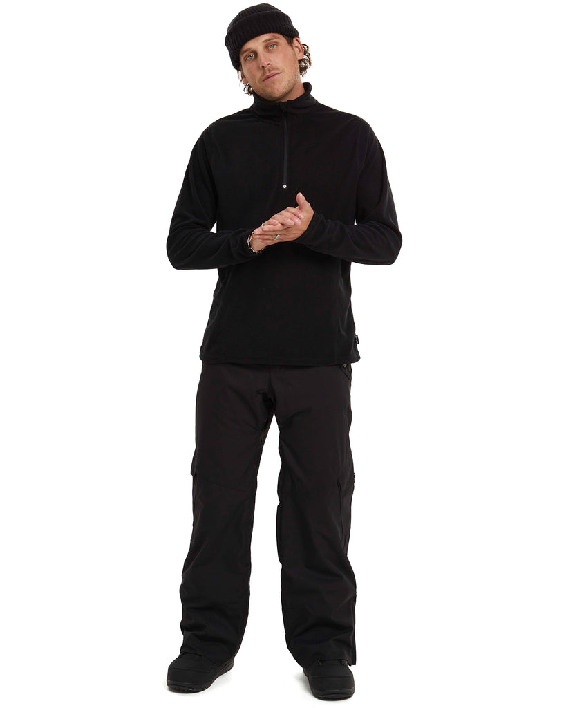 Elude Microfleece 1/4 Zip Mens - Black