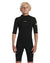 Quiksilver Everyday Sessions Back Zip Short Sleeve Boys Spring Suit -Black