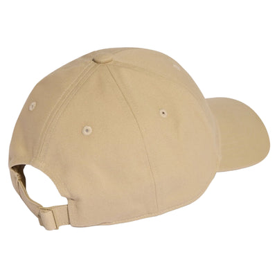 ADIDAS Everyday Icons Cap With Tonal Metal Trefoil - Stone Khaki