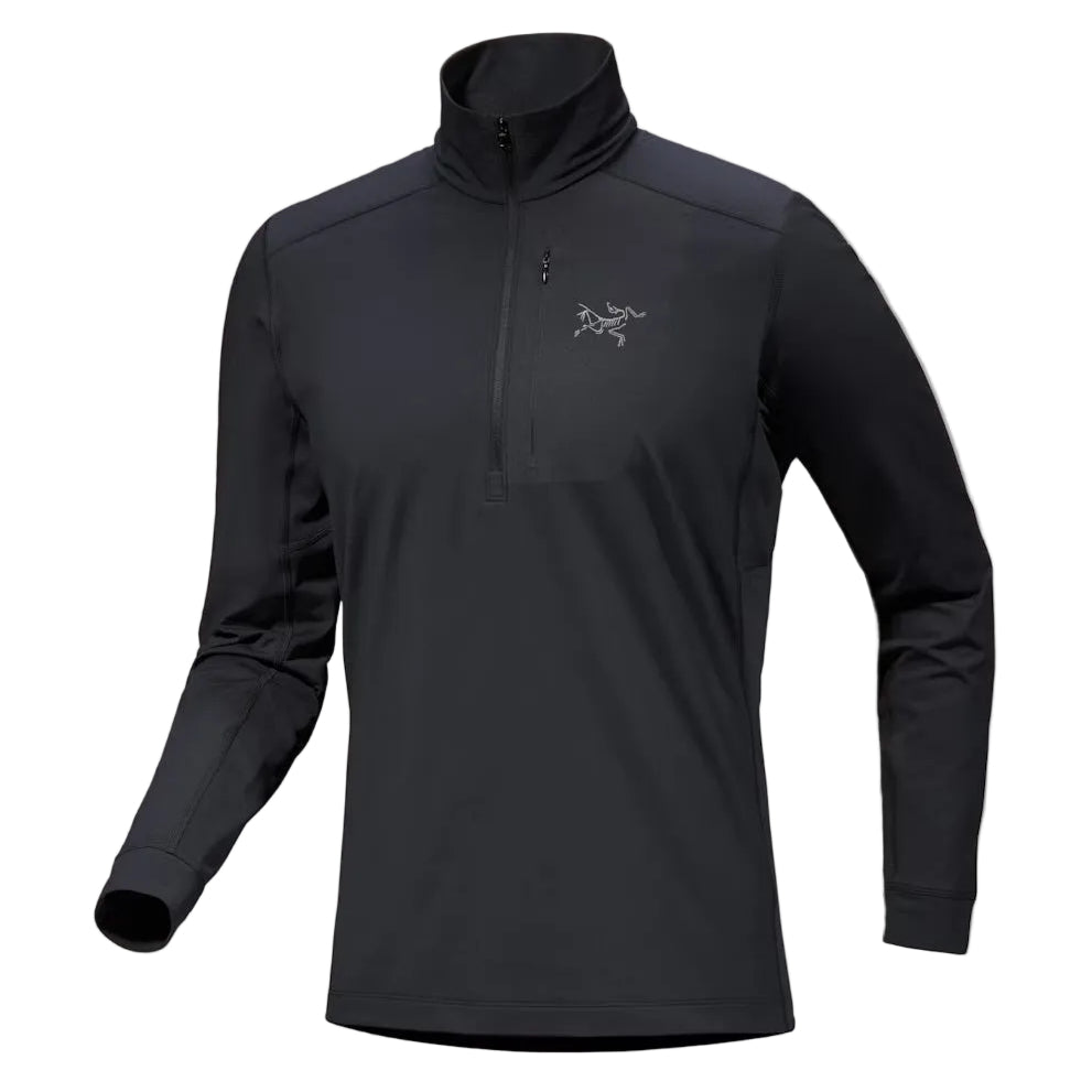 Arcteryx Rho LT Zip Neck Men's - Black