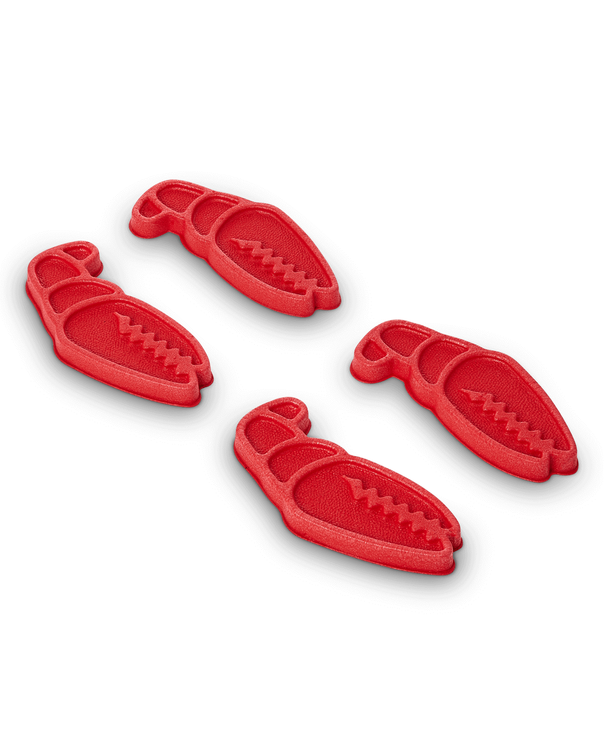 CRAB GRAB Mini Claws 4 pack - Red