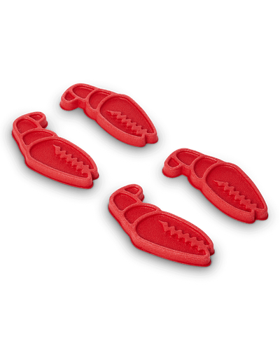 CRAB GRAB Mini Claws 4 pack - Red