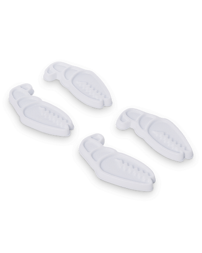 CRAB GRAB Mini Claws 4 pack - White