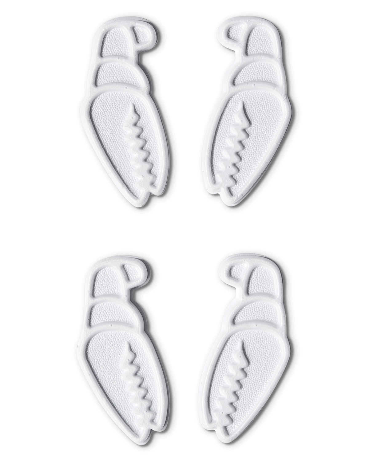 CRAB GRAB Mini Claws 4 pack - White