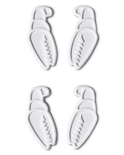 CRAB GRAB Mini Claws 4 pack - White