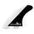 FCS II MF PC Black/White Medium Tri Fins - STOCK INSTORE ONLY - CALL OR EMAIL