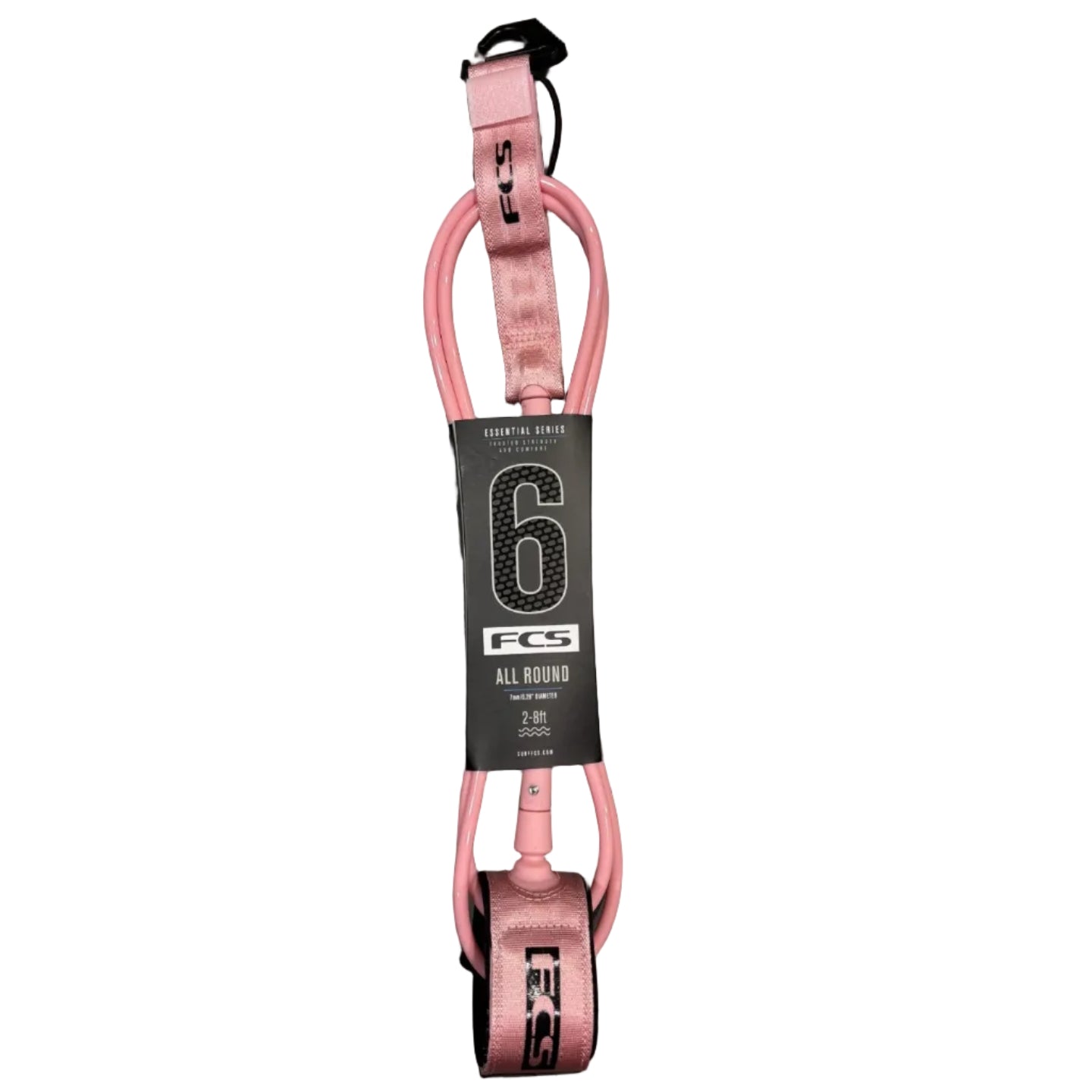 FCS 6ft All Round Essential Leash - Pink