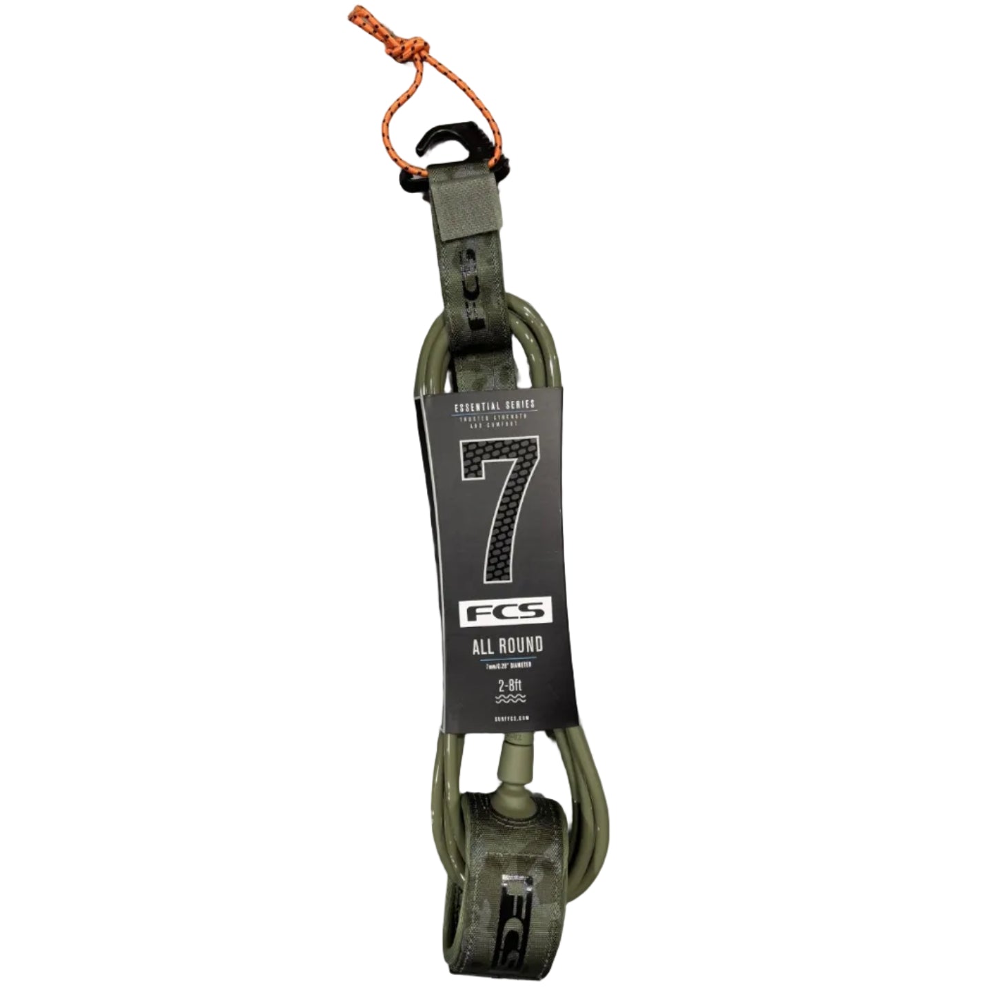 FCS 7ft All Round Essential Leash - Camo